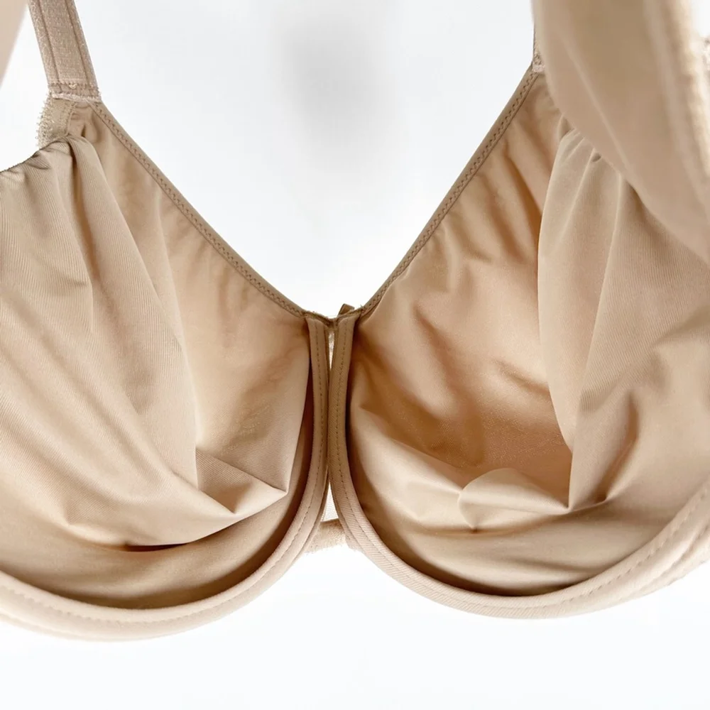 Chantelle C Magnifique Seamless Unlined Minimizer Bra C18910 38H Hazelnut Tan